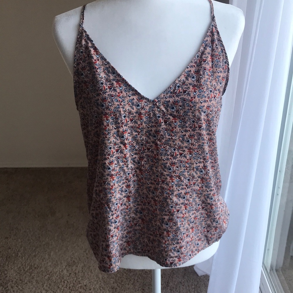 Floral Abercrombie tank
